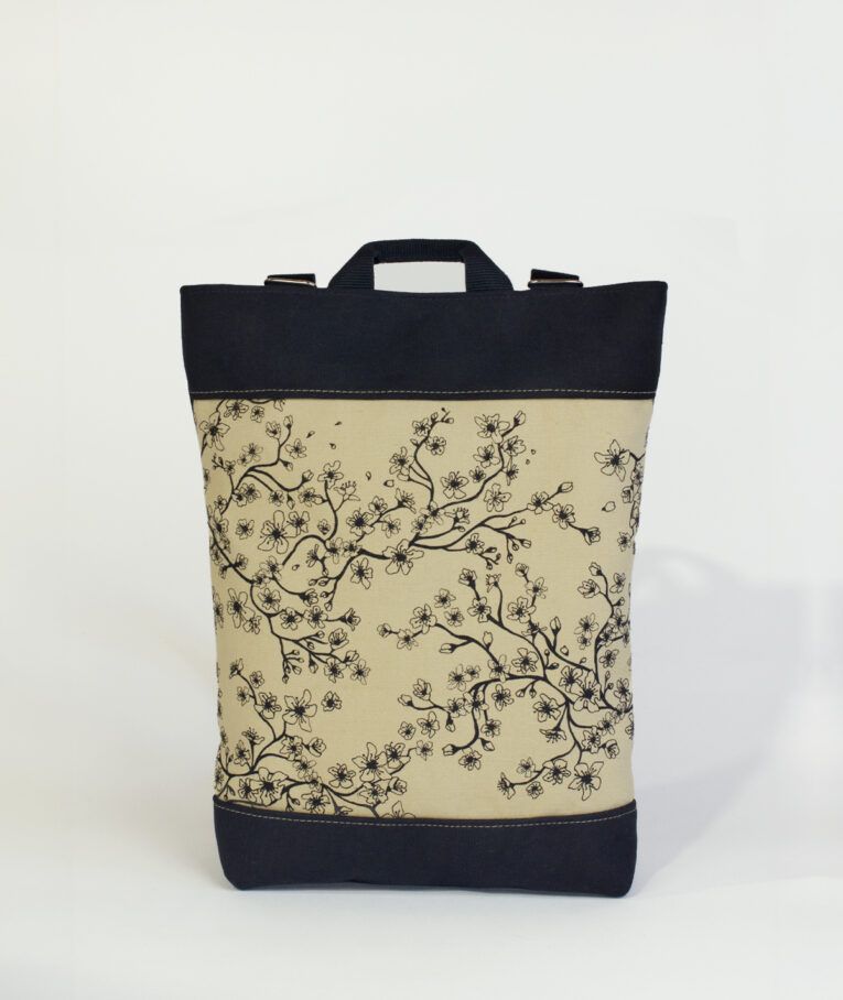 mochila cerezo bicolor
