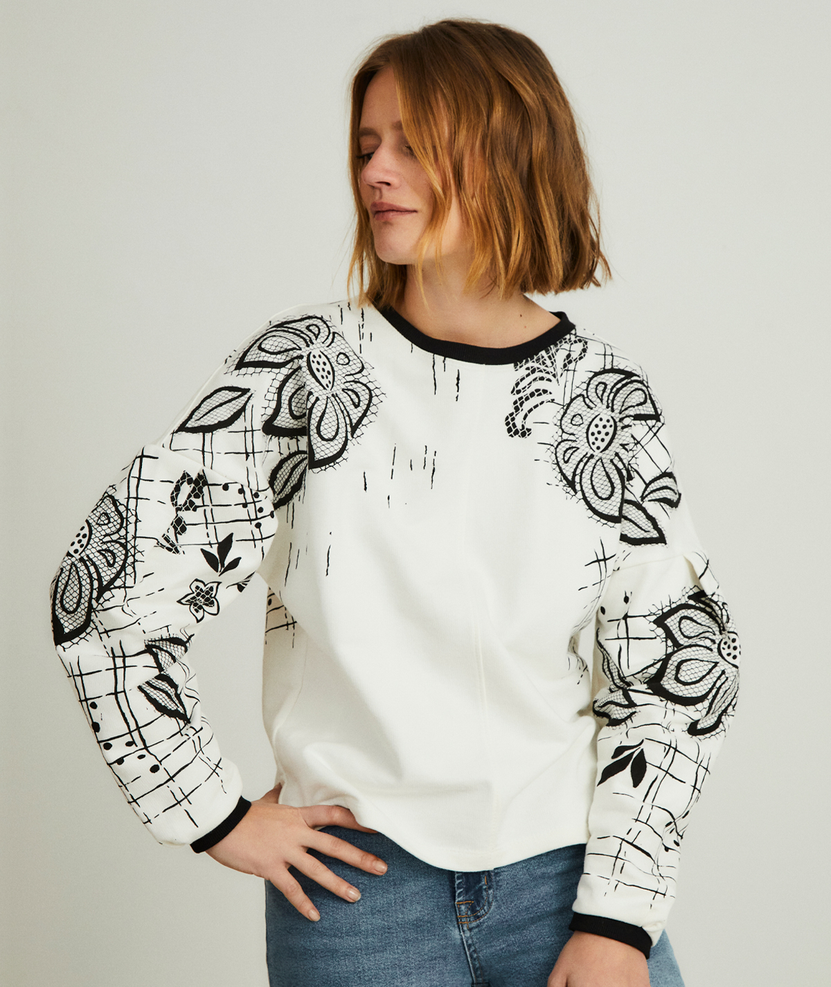 01-SUDADERA-DAISY sudadera de algodón daisy